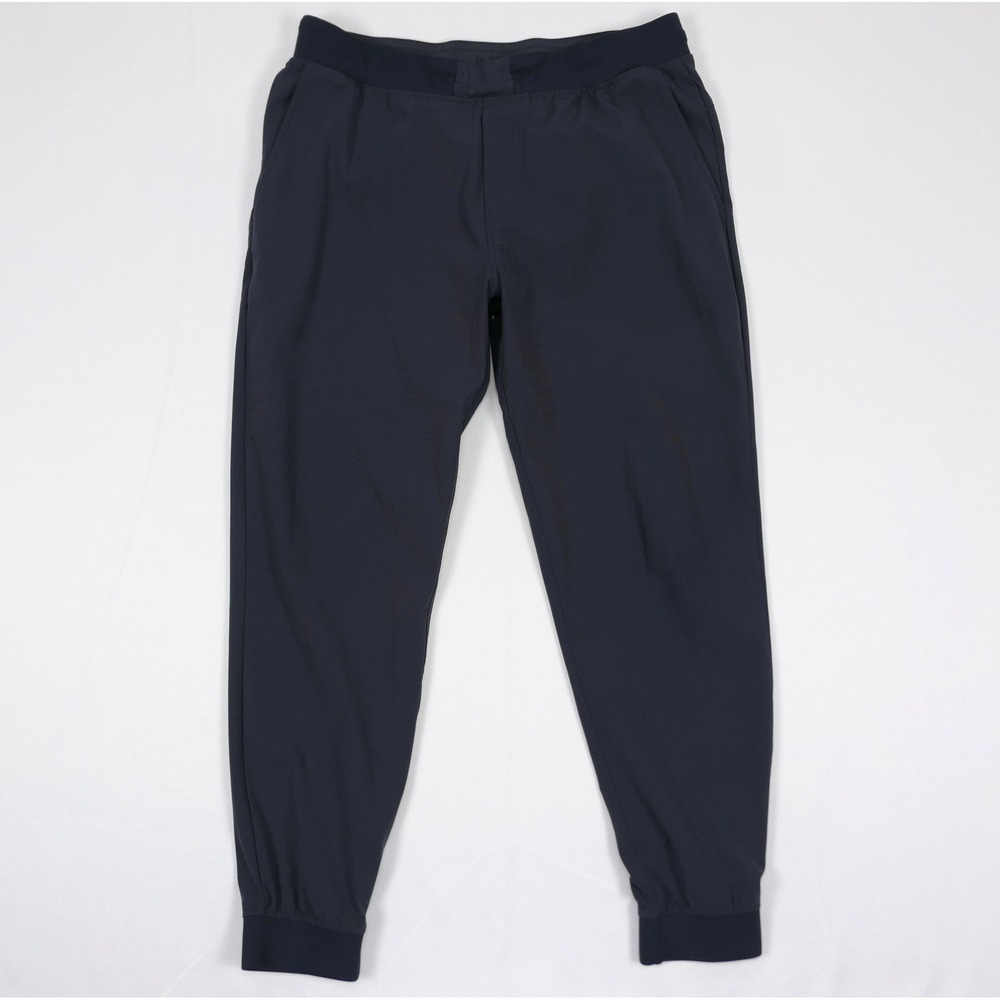 Rhoback Mens Performance Joggers Navy Blue XL Elastic Waist Activewear Pants